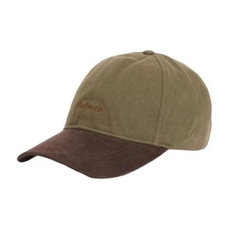 Barbour Langdale Cap - unisex - Petten - Groen - ONE Size - Katoen - Accessoires