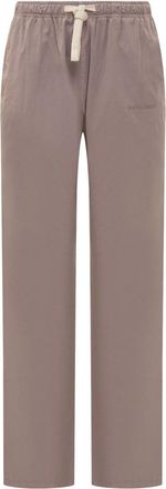 Palm Angels Light Pink Straight Drawstring Pants