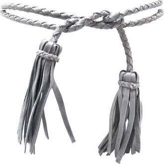 ADA Collection Ada Collection Fringe Soga Leather Belt