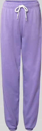 Polo Ralph Lauren Regular Fit Sweatpants mit Tunnelzug Modell Knit in Lila, Größe XXL