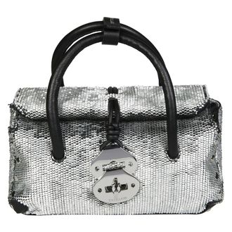 Zanellato Handbags, female, Gray, Size: ONE SIZE Dotta Baby Bag