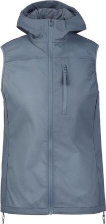 Stoic NybroSt. Windbreaker Vest with Hood Windgilet f&uuml;r Damen | grau