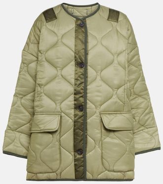 Frankie Shop Teddy oversized quilted jacket