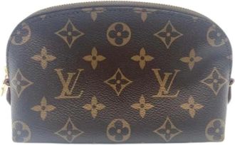 Louis Vuitton Pre-owned Bags, female, Brown, Size: ONE SIZE Pre-owned Monogram Pouch (Wash Bag)