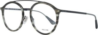 Police Gray Metal & Plastic Glasses Mens (Frames)