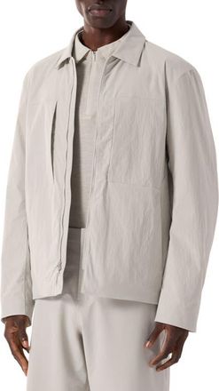 Veilance Mionn Water Resistant Insulated Overshirt in Dark Cocoon at Nordstrom, Size X-Large