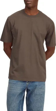 Nn.07 Adam Pima Cotton T-Shirt in Earthwood at Nordstrom, Size X-Large