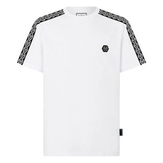 Philipp Plein Uomo, Top, Bianco, S, new