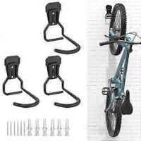 OEM Ganchos Para Bicicletas, Soporte De Pared Resistente En Forma De L, Pr&aacute;ctico Soporte Vertical Para Garaje, Color Negro - Crezuo