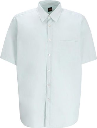 HUGO BOSS Light Blue Regular Fit Shirt
