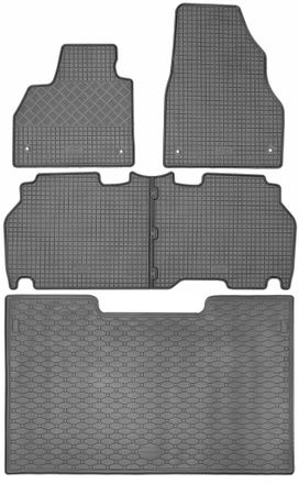 OEM Juego De Alfombrillas De Goma Para Coche Y Alfombrilla Para Maletero Para Mercedes Citan I W415 Van (de Octubre De 2012 A Agosto De 2021)