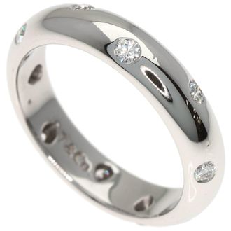 Tiffany & Co. Silver Platinum 950 Band Ring (Pre-Owned)