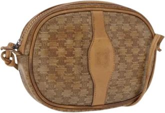 Celine Pre-owned Cross Body Bags, female, Beige, Size: ONE SIZE Pre-owned Vintage Cross Body Bag