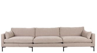 Zuiver 4.5-Sitzer Design Sofa Summer Latte