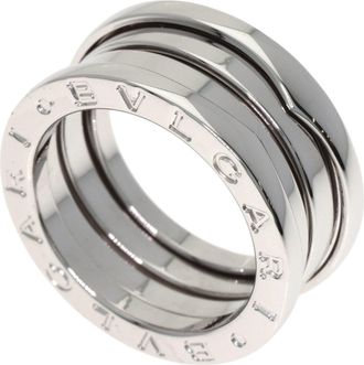 Bulgari White Gold (18K) Band Ring (Pre-Owned)
