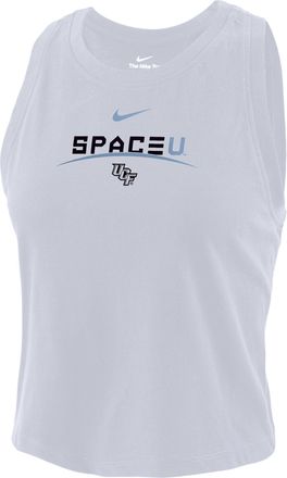 Nike UCF Space Game Nike Womens Dri-FIT College T-Shirt in White | W11115P461UCFL-WHT