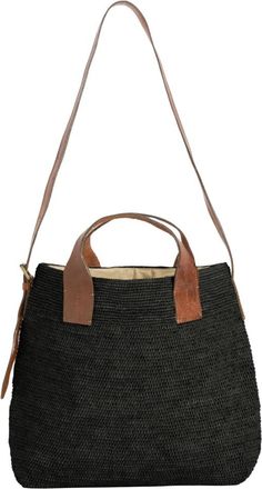 Ibeliv Mety Black - Dames - Handtassen - Zwart - ONE Size - Katoen - Tassen