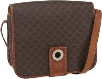 Celine Pre-owned Plastic Cross Body Bag - Dames - Vintage Schoudertas - Bruin - ONE Size - Vintage