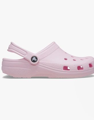 Crocs Womens Crocs 10001-6ZW CLASSIC Womens Clogs Pink Milk - Size: 4