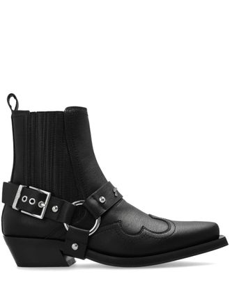 Ganni Western chelsea boots - Black