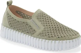 Ilse Jacobsen Tulip Slip-On Sneaker in Celadon at Nordstrom, Size 40