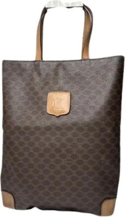 Celine Pre-owned Vintage Tote Bag - Dames - Vintage Shopper - Bruin - ONE Size - Leer - Vintage