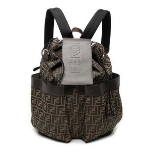 Fendi Pre-owned Fendi Large Zucca Canvas Strike Backpack Unisex RDXVCGH62IWX0RUM
