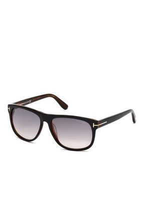 Tom Ford Square 58mm Sunglasses in Sblk/smkg at Nordstrom Rack