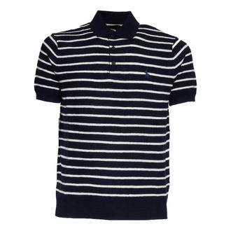 Polo Ralph Lauren Polo Shirts, male, Black, Size: M Short-sleeve Striped Polo