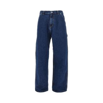 Carhartt Work in Progress Belmont denim workwear pants Man XL