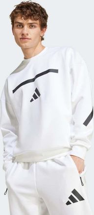 adidas adidas Originals - Z.N.E. - Felpa bianca-Bianco