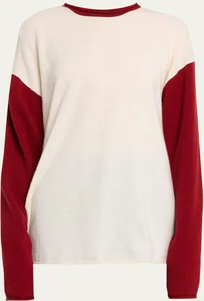 Guest In Residence Baseball Oversized Cashmere Sweater
