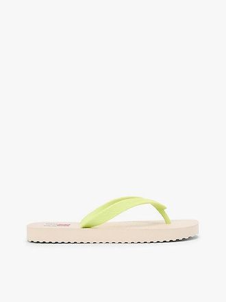 Tommy Hilfiger Fine Cleat Embossed Logo Flip-Flops