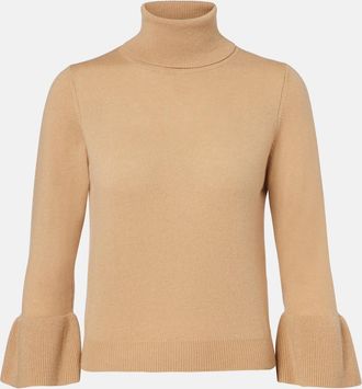 Jardin Des Orangers Jersey de cuello alto en mezcla de lana y cachemir