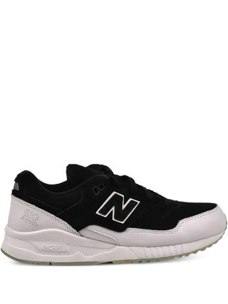 New Balance 530 suede sneakers - men - Rubber/Calf Leather/Calf Suede/Fabric - 8.5 - Black