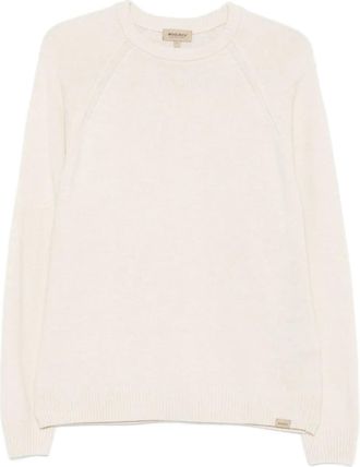 Woolrich Maglione girocollo con maniche raglan - Toni neutri