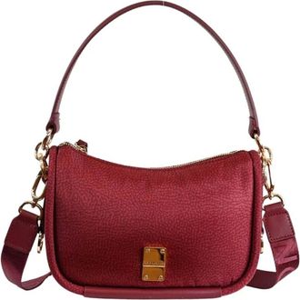 Borbonese Mujer, Bolsos, Rojo, Talla: ONE Size