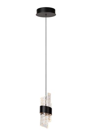 Lucide KLIGANDE Non Dimmable Adjustable Indoor Stylish LED Pendant Light in Black