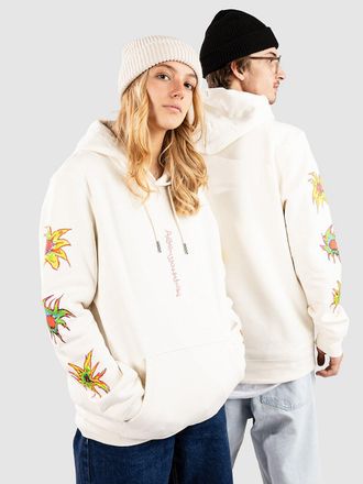 Poetic Collective Arm Tribal Hoodie weiss