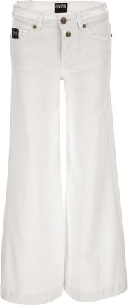 Versace Jeans Couture Broek - Dames - Loose Fit Jeans - Wit - W28 - Jeans