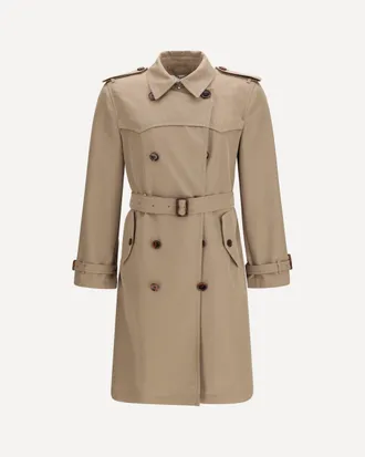 Burberry Double-breasted belted Trench Male 48