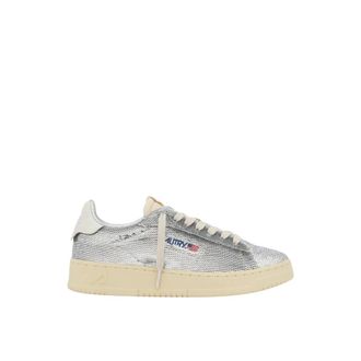 Autry Dallas Low - Dames - Sneakers - Grijs - 41 EU - Katoen - Schoenen