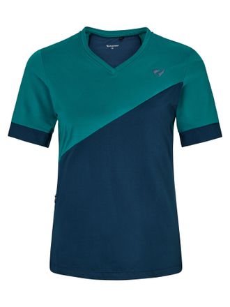 Ziener T-Shirt ZIENER NAHALA, Damen, Gr. 34, gr&uuml;n, Obermaterial: 1. 92% Polyester, 8% Elasthan; 2. 92% Polyester, 8% Elasthan;, Shirts T-Shirt