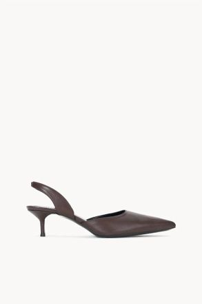 Staud Womens Sebastian Slingback Shoe In Espresso