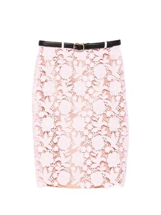 Self Portrait Lace Midi Skirt