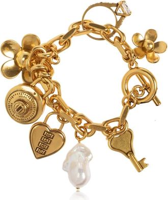 Marc Jacobs Bedelarmband - Dames - Armbanden - Geel - ONE Size - Accessoires