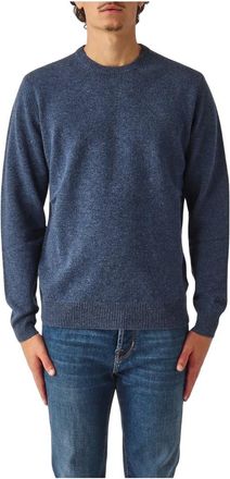 MC2 Saint Barth Truien & Vesten, Heren, Blauw, S, Wol, Regent Sweater