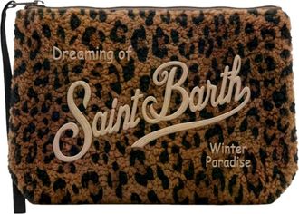 MC2 Saint Barth Clutch Aline Teddy - Bags - unisex - Marr&oacute;n - ONE SIZE