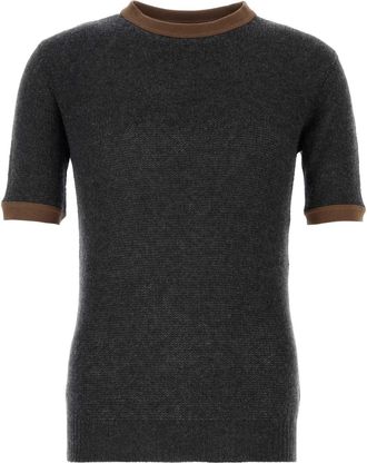 Prada Charcoal Cashmere Sweater
