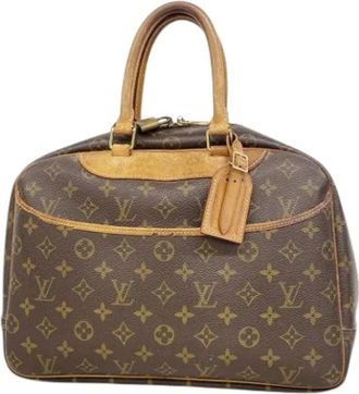 Louis Vuitton Vintage, unisex, Bruin, ONE Size, Pre-owned Vintage Handbag